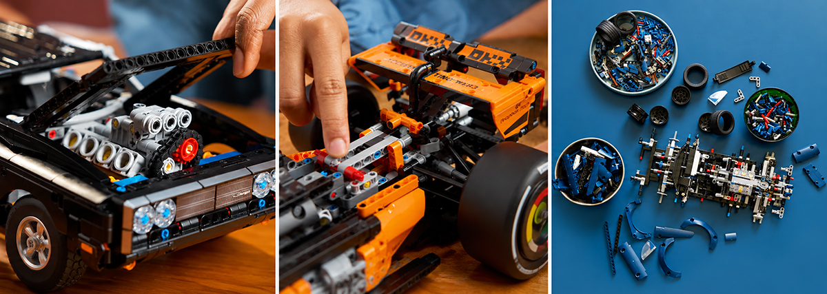 Конструкторы LEGO с машинками